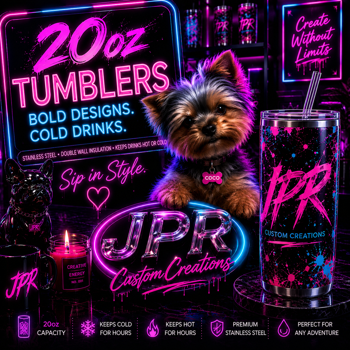 20oz Tumblers