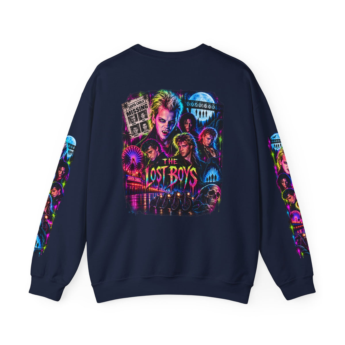 The Lost Boys — Neon Fangs & Leather | Sweatshirt