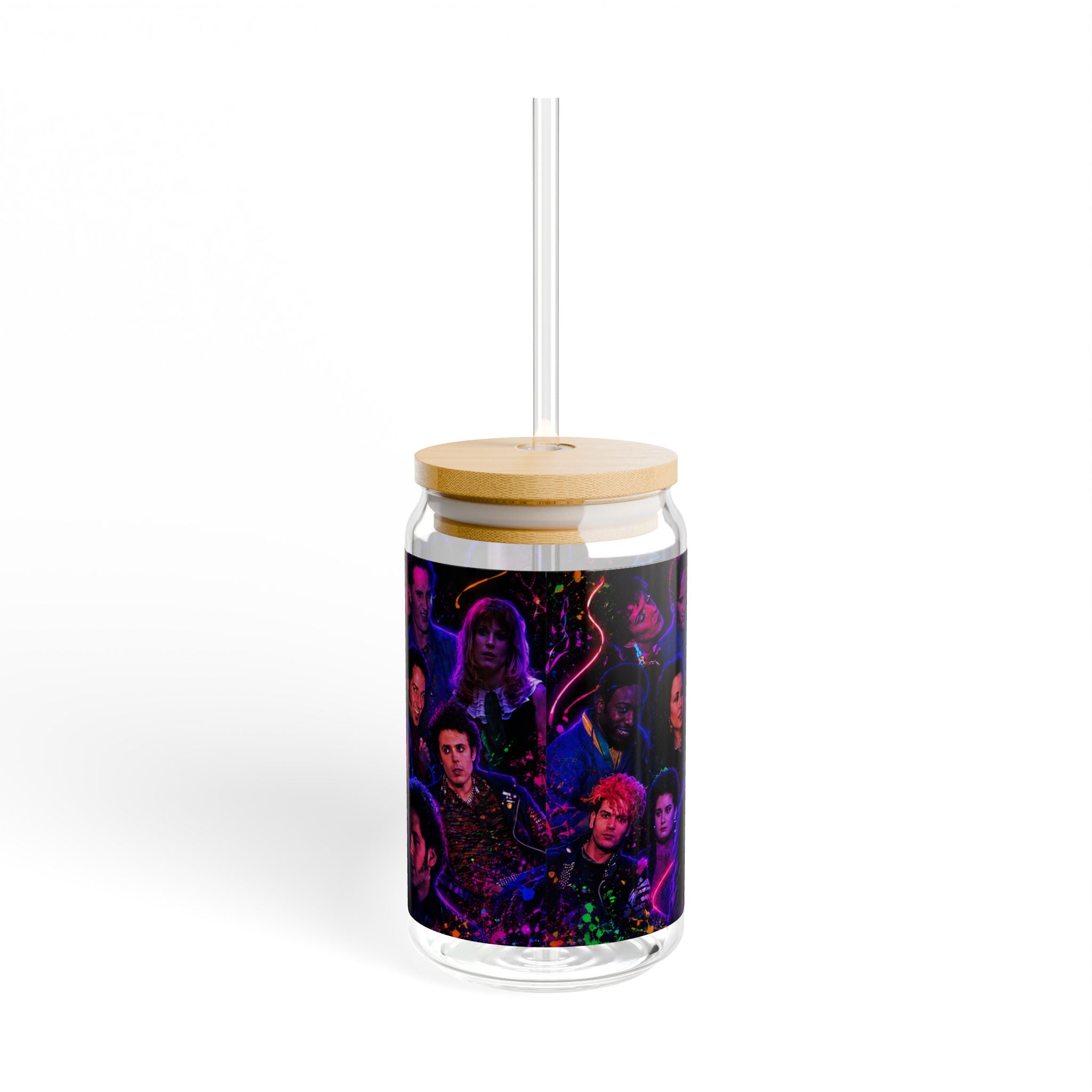 200 Cigarettes — Retro Neon 16oz Glass Can