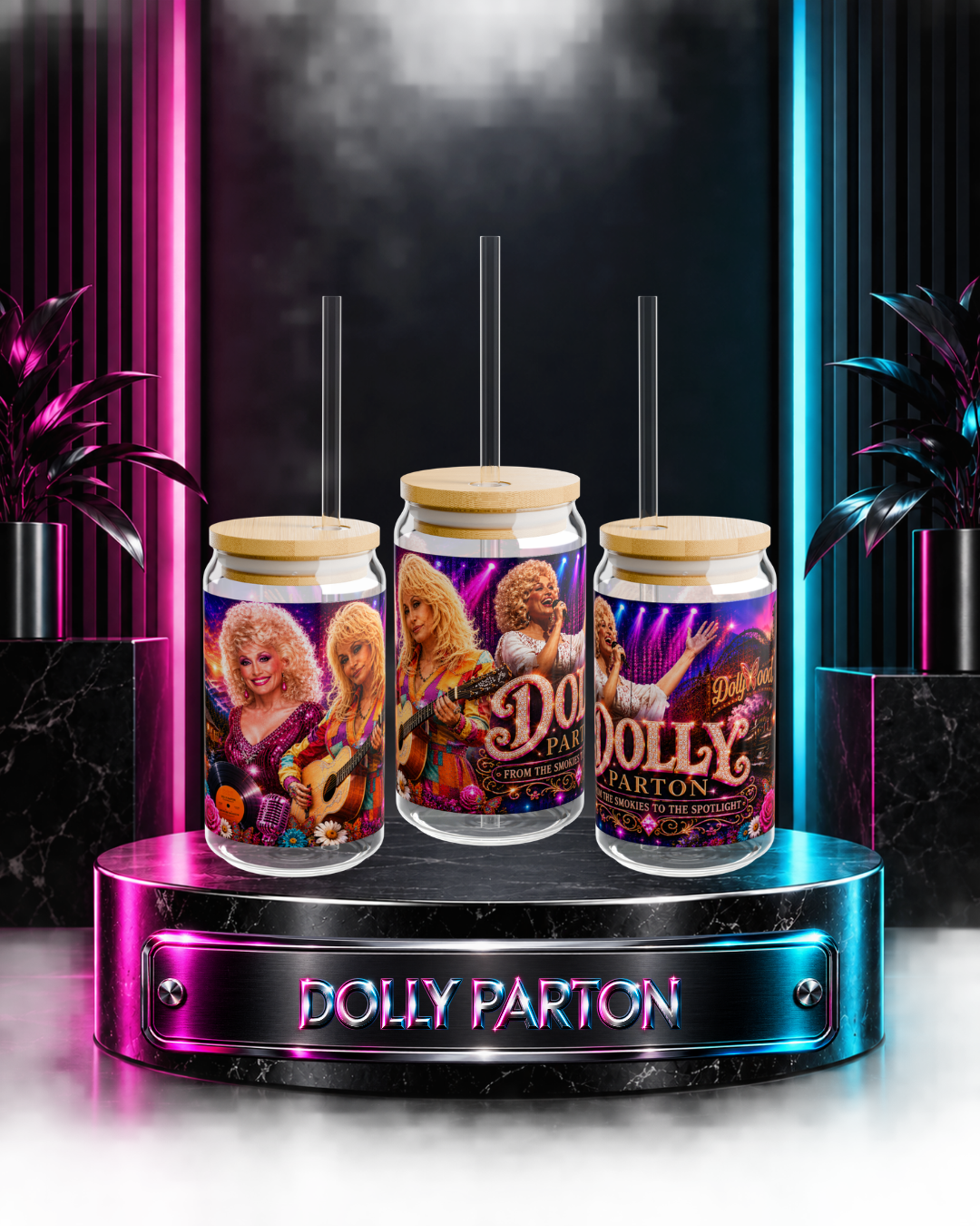 Dolly Parton — From The Smoky's To The Spotlight | 16oz Glass Can