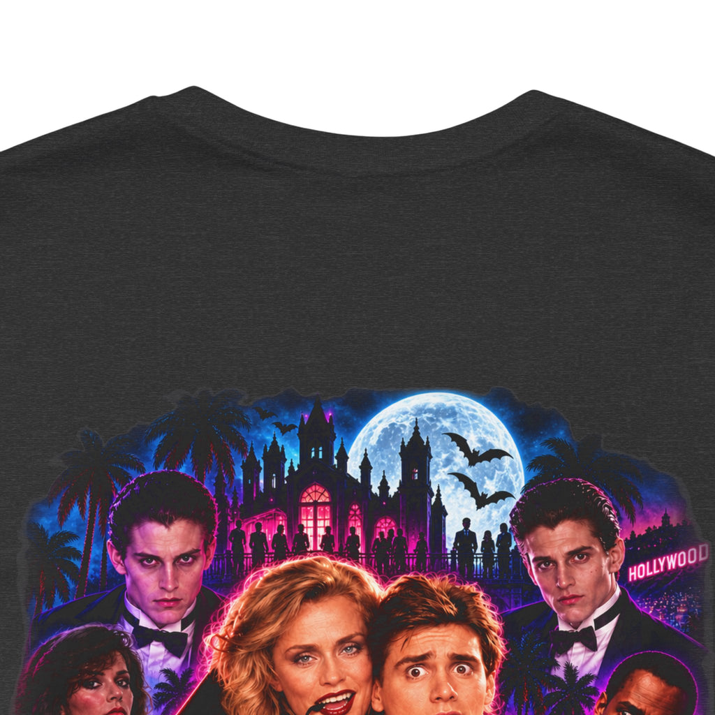 Once Bitten — Neon Fangs & Palm Trees | T-Shirt