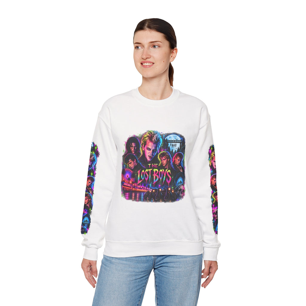 The Lost Boys — Neon Fangs & Leather | Sweatshirt