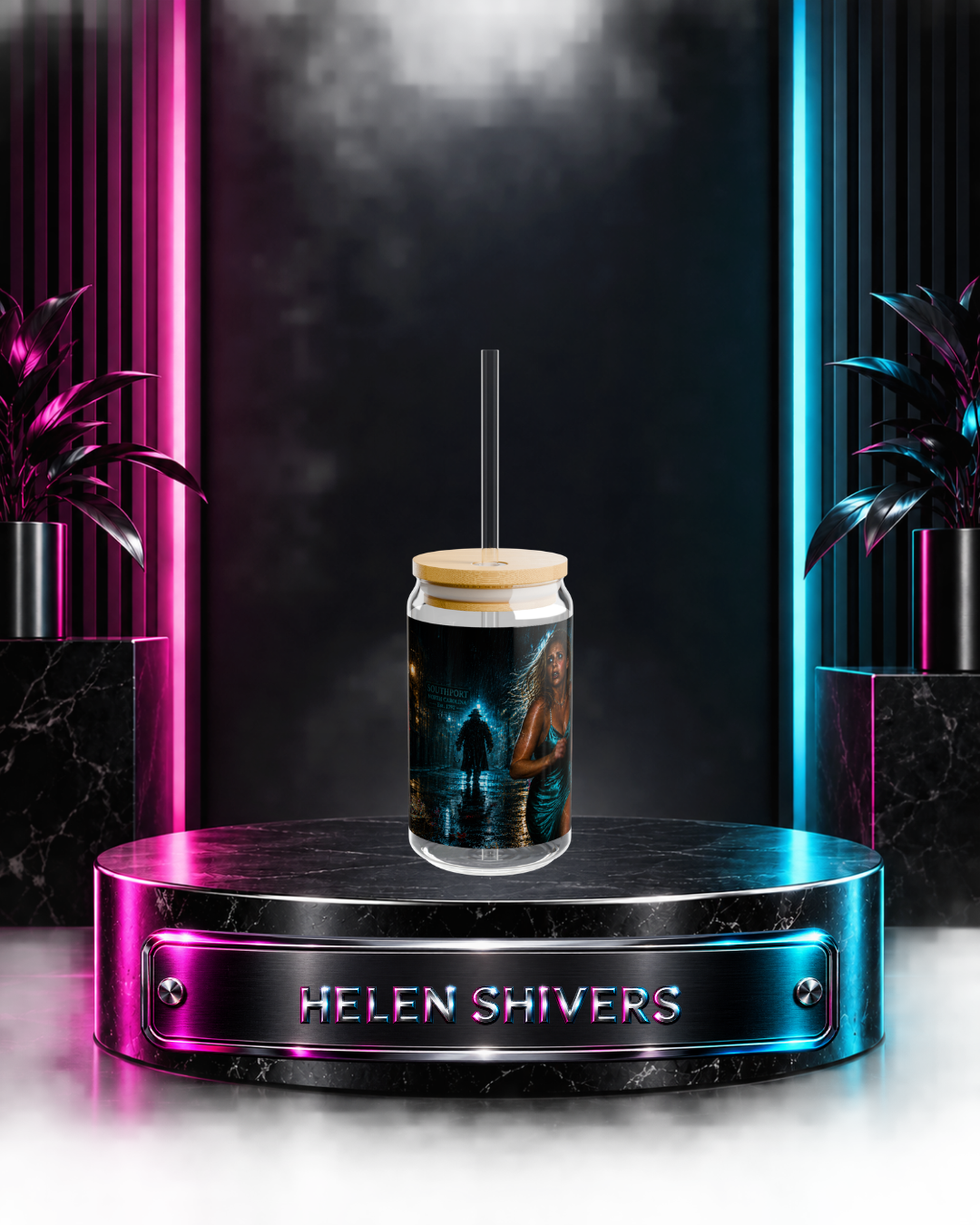 Helen Shivers — Southport Chase | 16oz Glass Can
