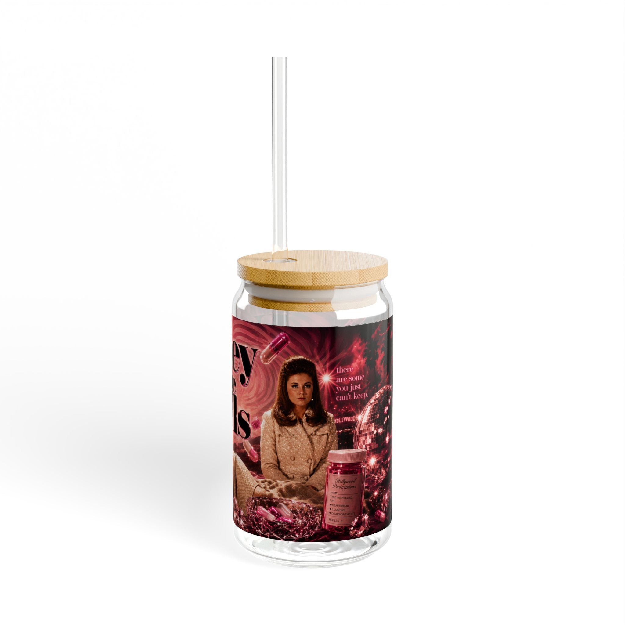 Valley Of The Dolls — Hollywood Glam 16oz Glass Can