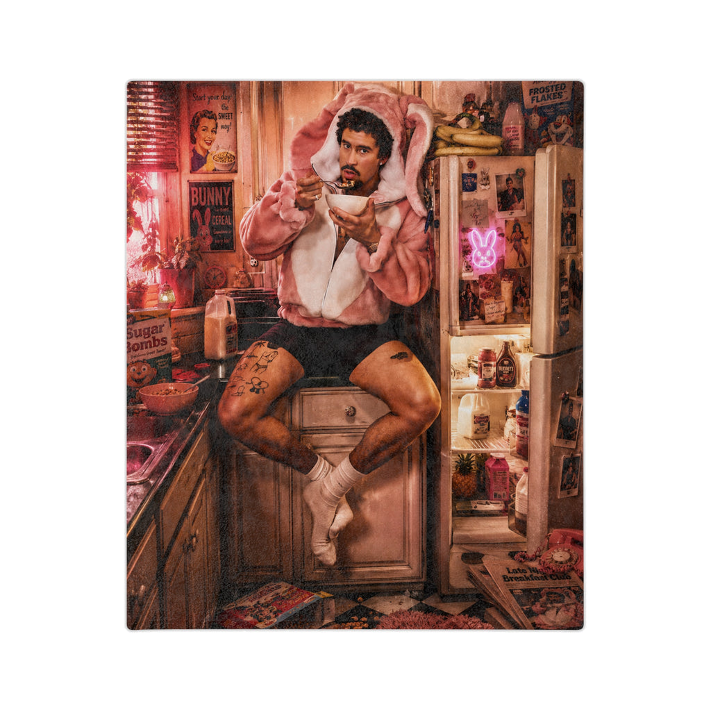 Bad Bunny — Breakfast After Midnight Blanket