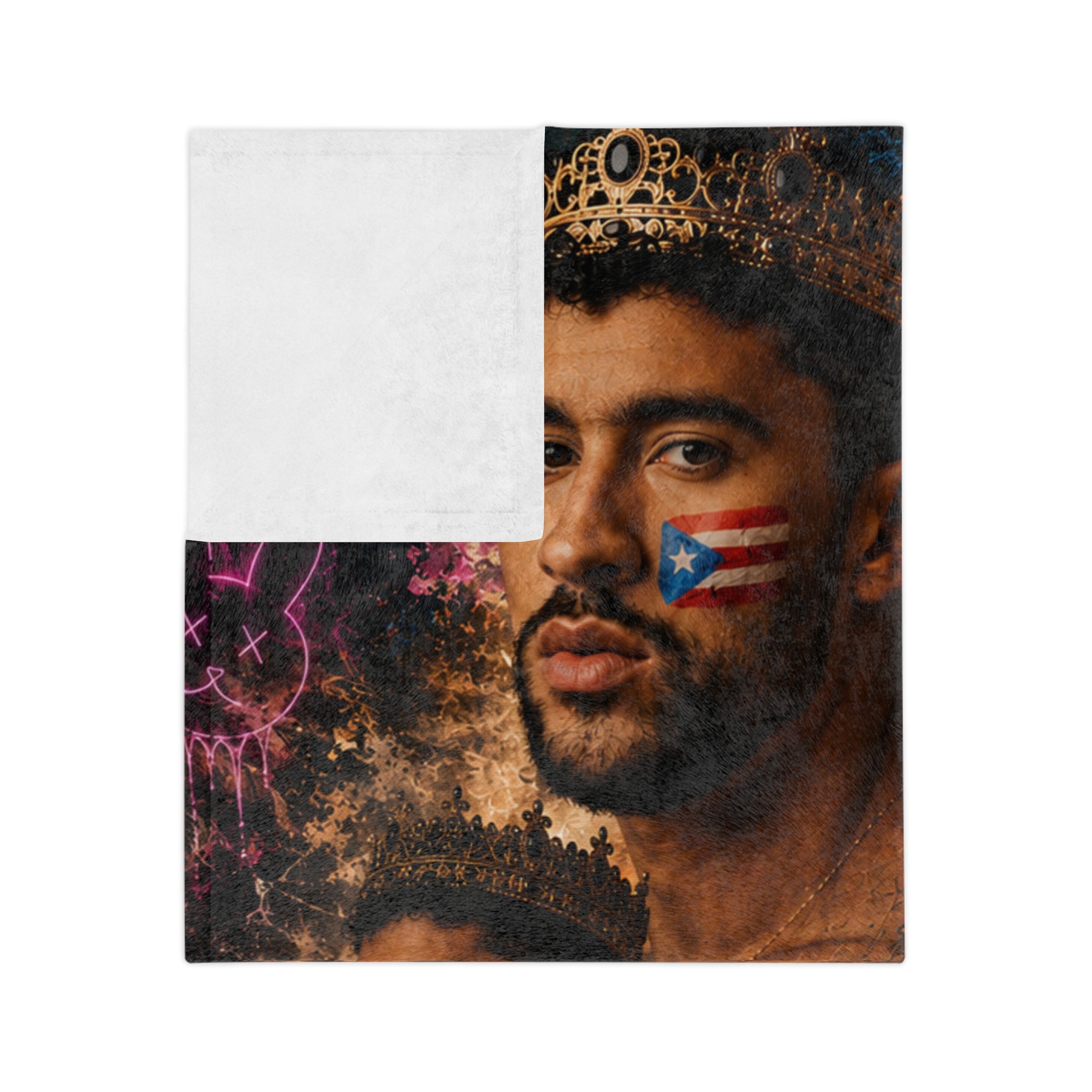 Bad Bunny — King of Puerto Rico Blanket