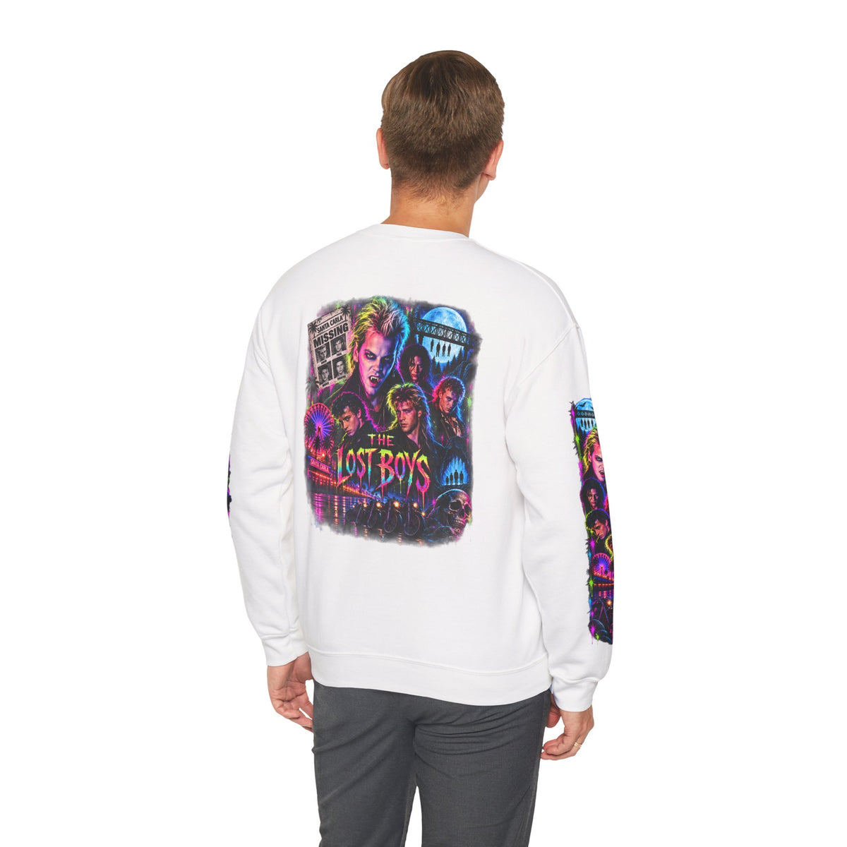 The Lost Boys — Neon Fangs & Leather | Sweatshirt