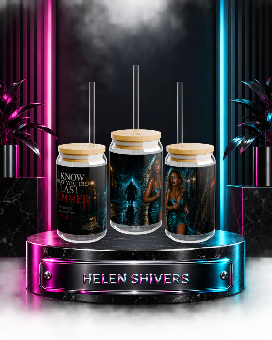 Helen Shivers — Southport Chase | 16oz Glass Can