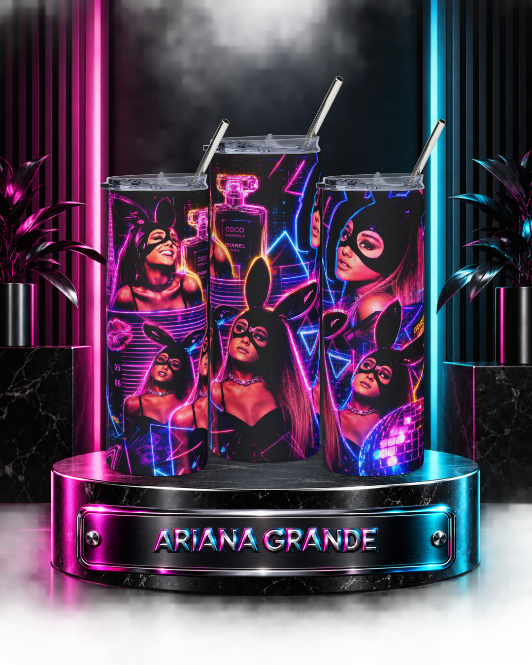 Ariana Grande — Dangerous Woman Electric Remix | 20oz Tumbler