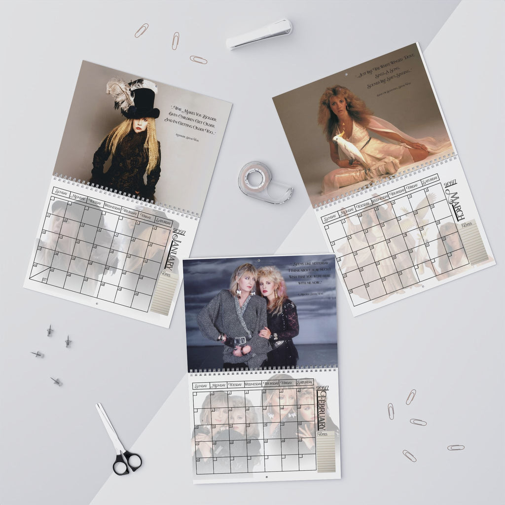 Stevie Nicks 2027 Wall Calendar | 12-Month Calendar