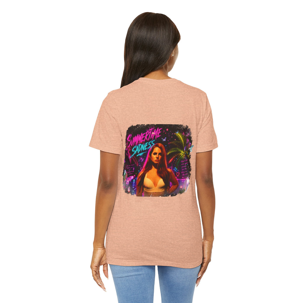 Lana Del Rey — Summertime Sadness Neon Palms T-Shirt