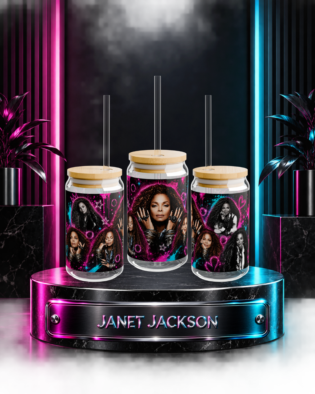 Janet Jackson — Unbreakable | 16oz Glass Can