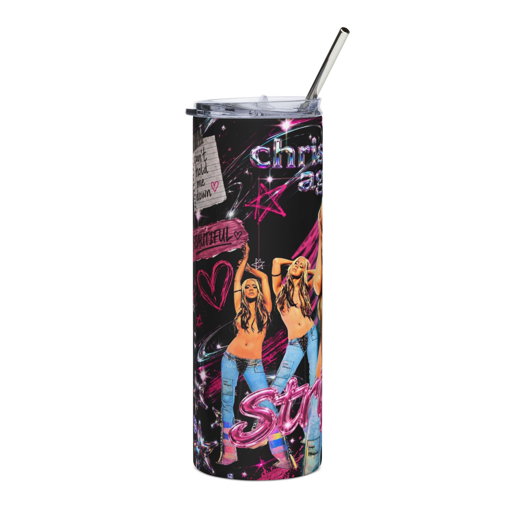Christina Aguilera — Stripped Y2K 20oz Tumbler