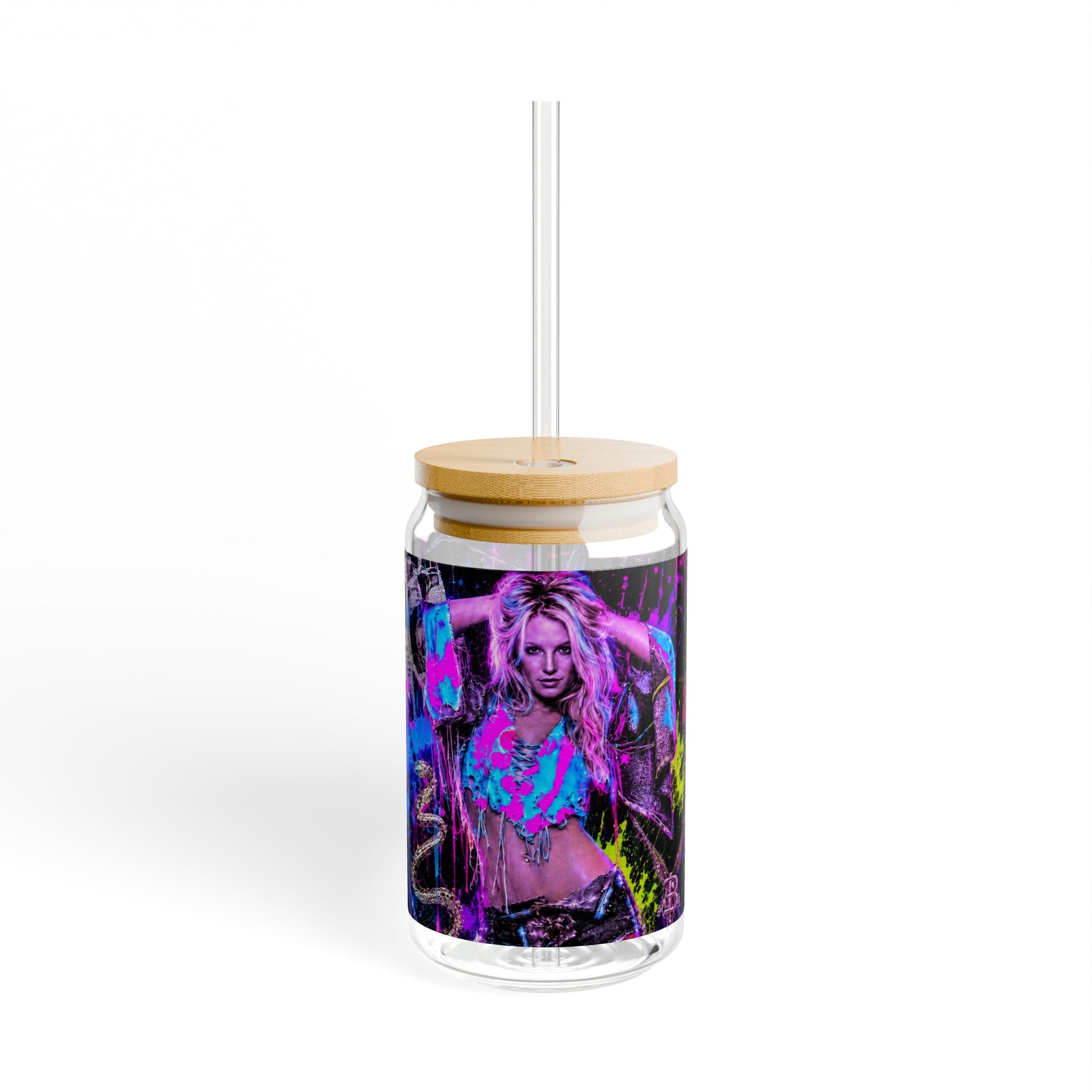 Britney Spears — Neon Rebellion 16oz Glass Can