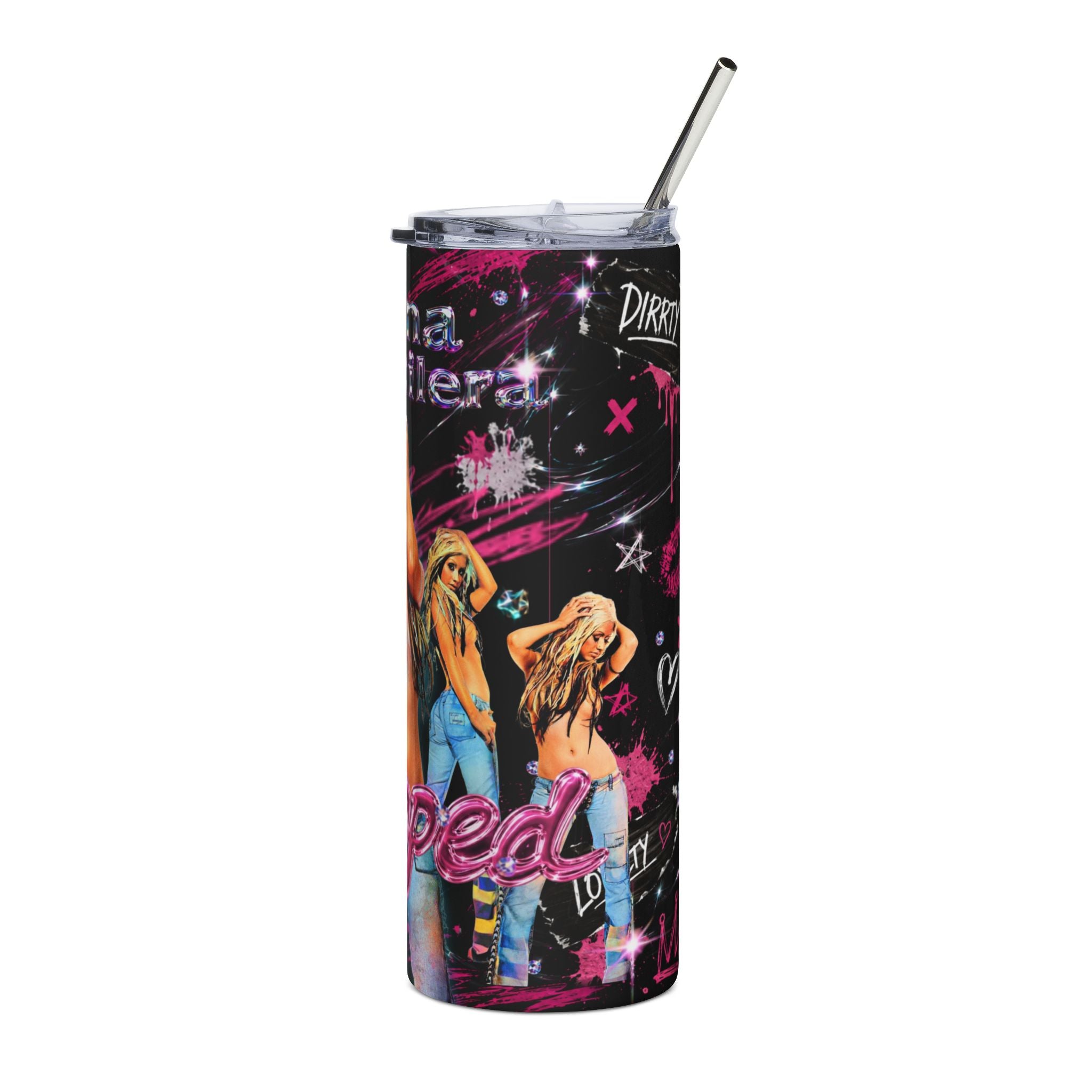 Christina Aguilera — Stripped Y2K 20oz Tumbler