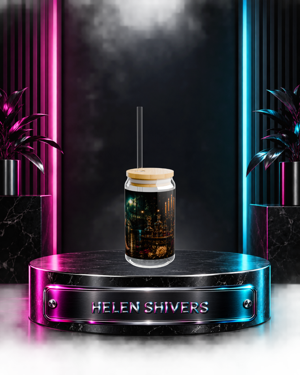 Helen Shivers — Croaker Queen | 16oz Glass Can