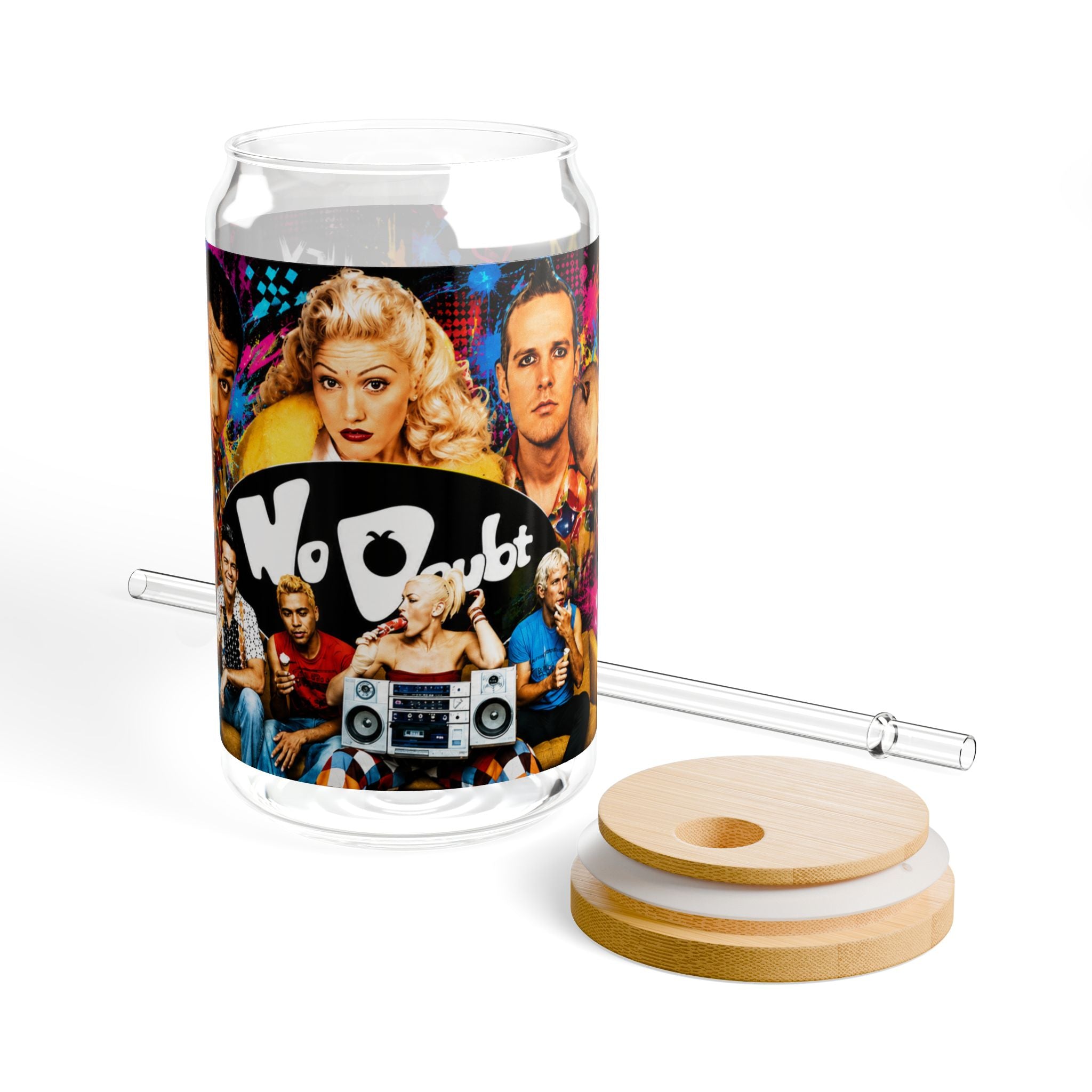 No Doubt — Just A Girl In Technicolor 16oz Glass Can