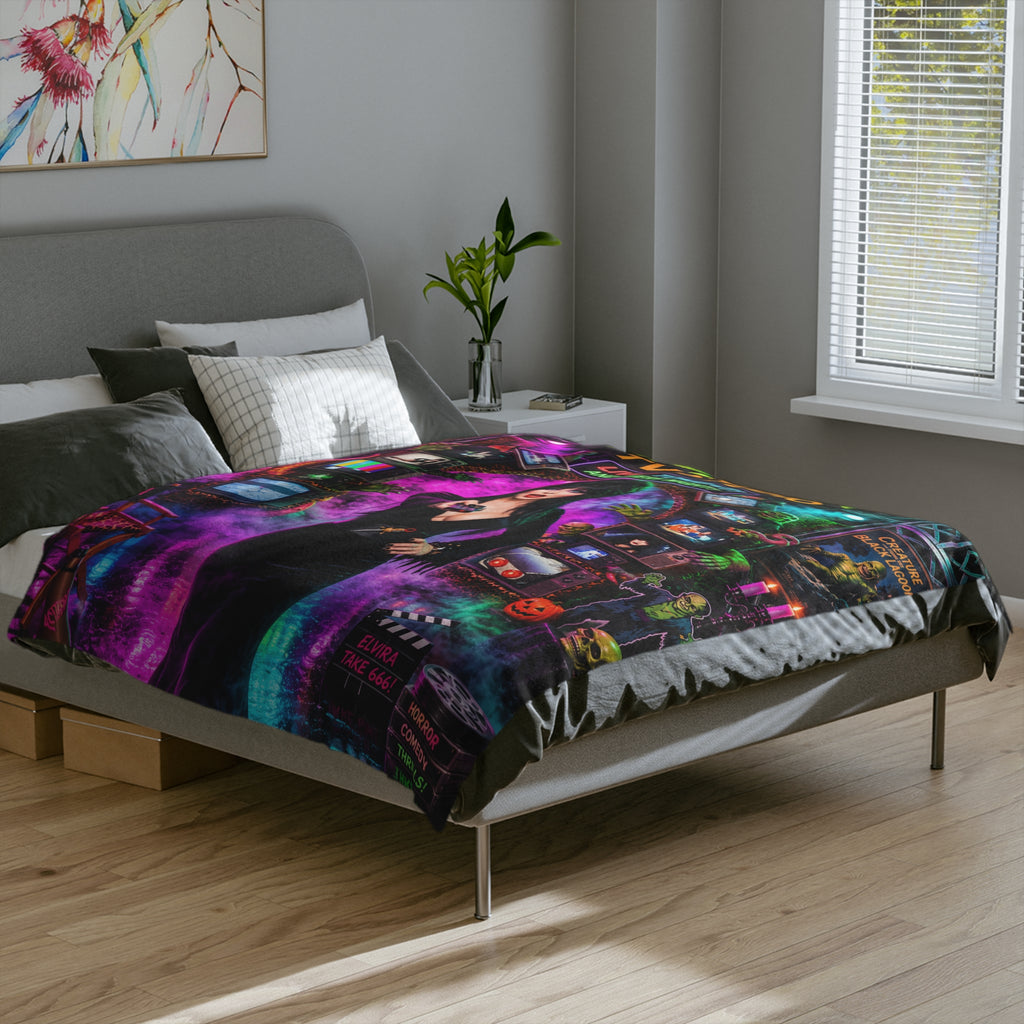 Elvira — Monster TV Studio Blanket