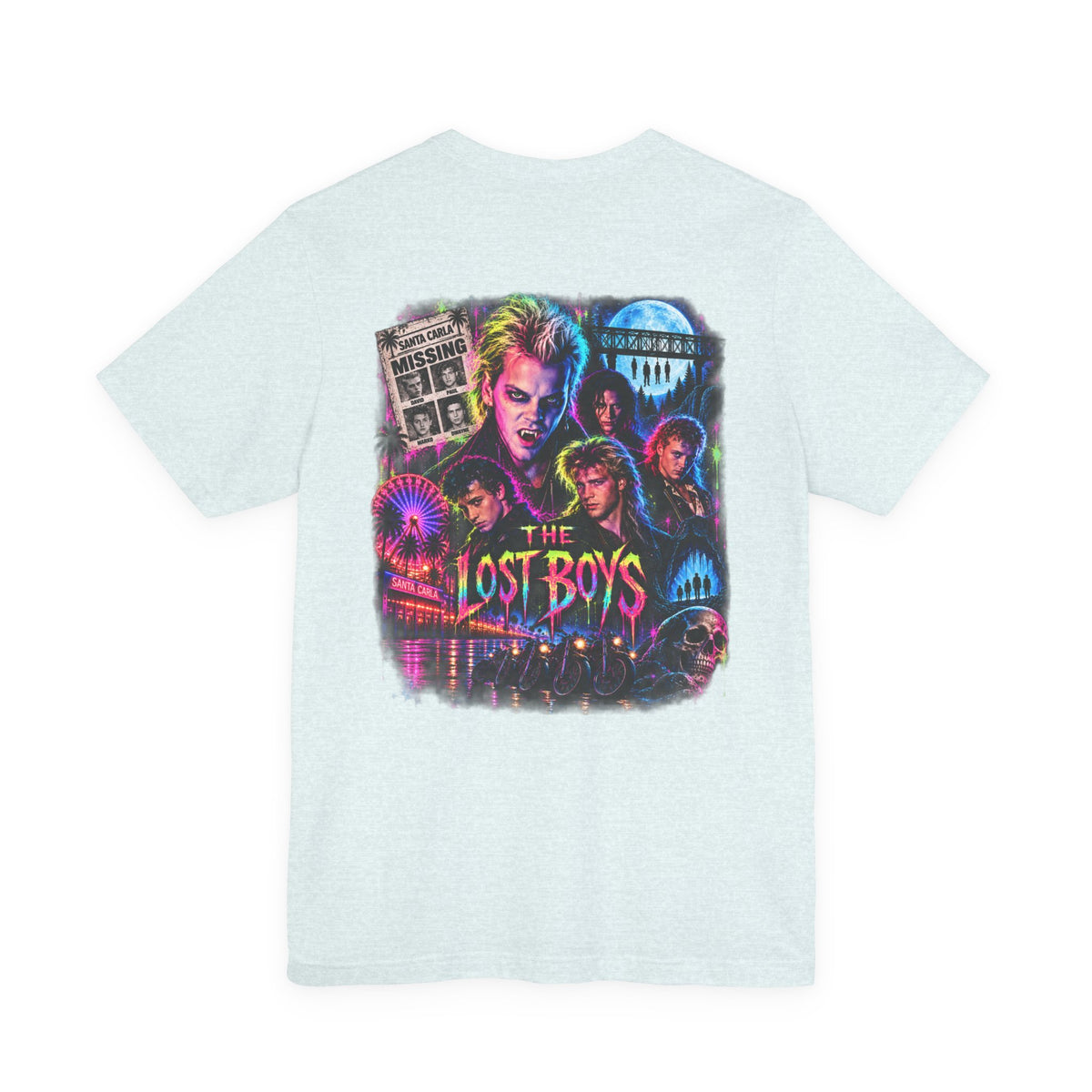 The Lost Boys  — Neon Fangs & Leather | T-Shirt