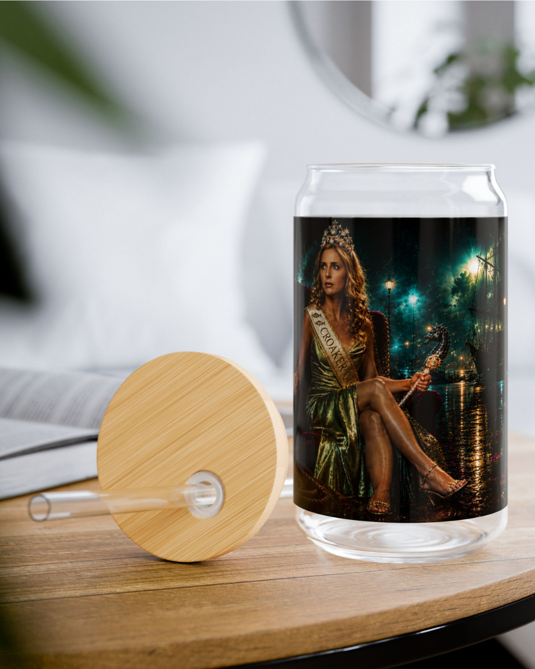 Helen Shivers — Croaker Queen | 16oz Glass Can