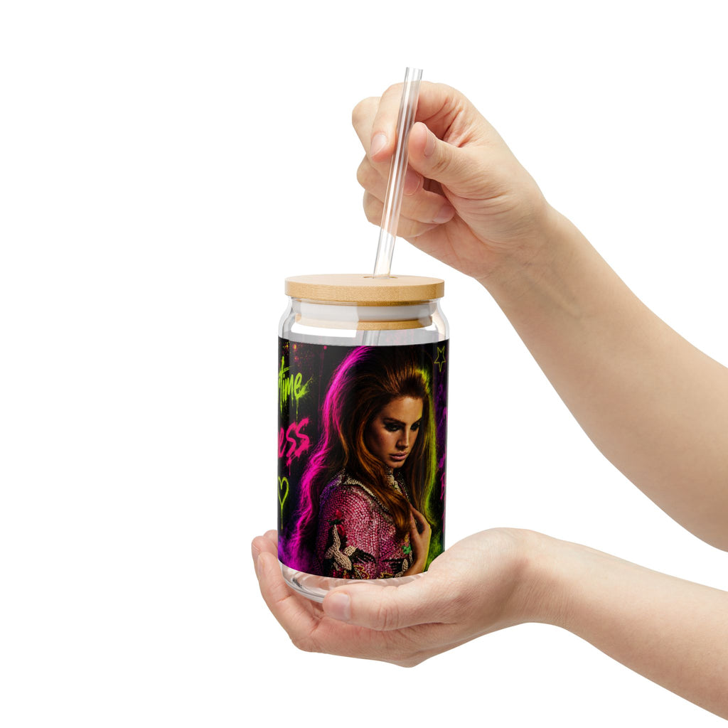 Lana Del Rey — Summertime Sadness Electric Graffiti 16oz Glass Can
