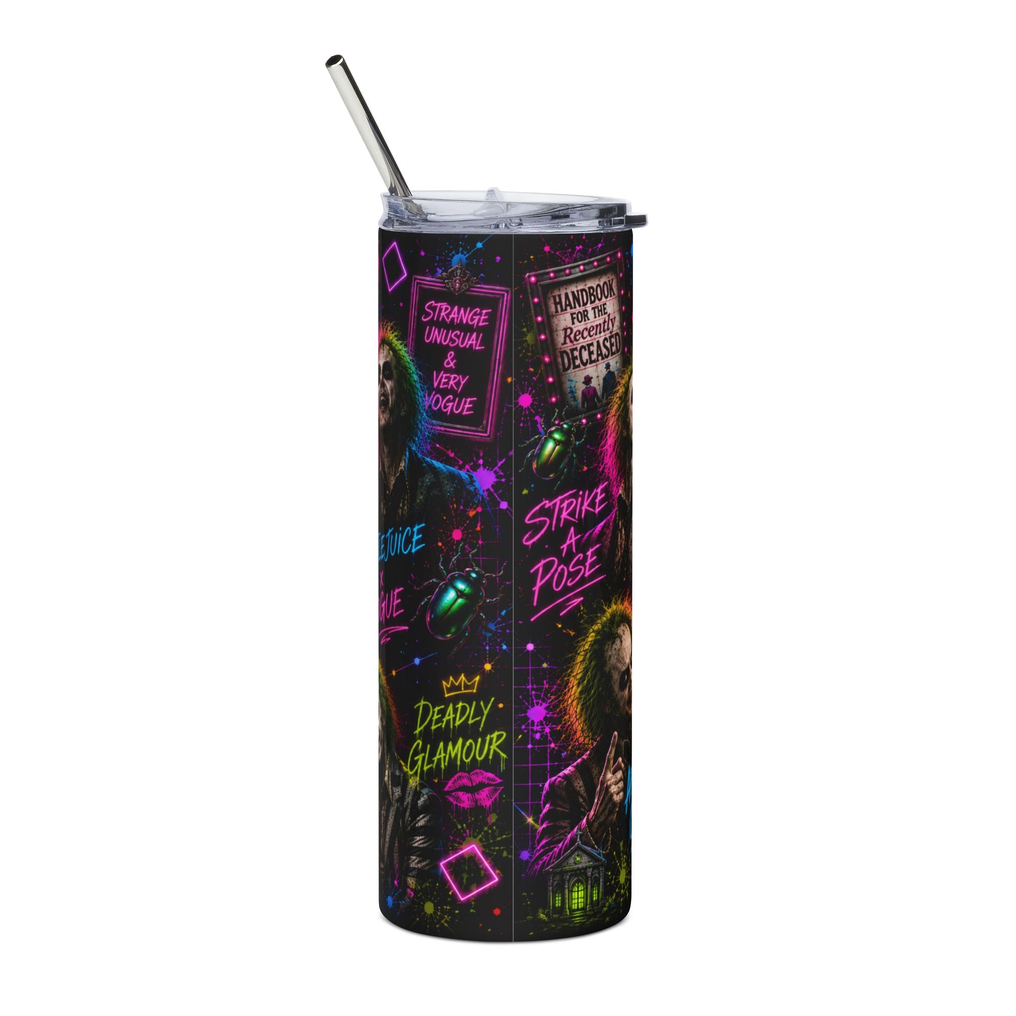 Beetlejuice — Beetlejuice x Vogue 20oz Tumbler
