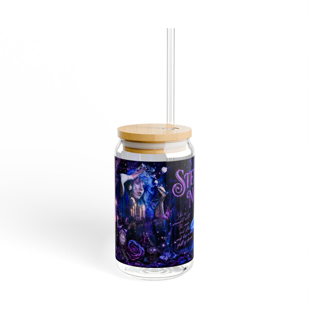 Stevie Nicks — Blue Lamp Illustration Session 16oz Glass Can
