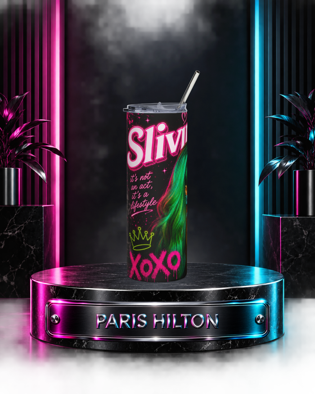 Paris Hilton — Sliving In Neon | 20oz Tumbler