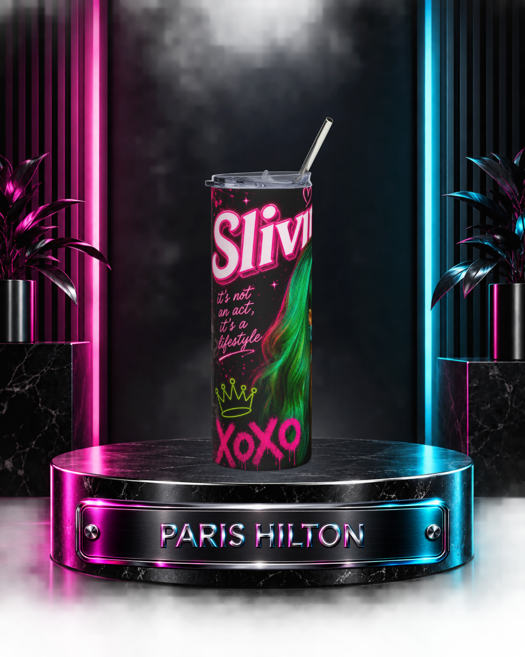Paris Hilton — Sliving In Neon | 20oz Tumbler