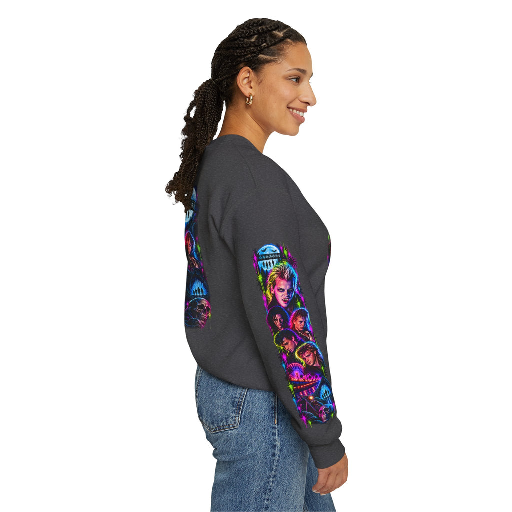 The Lost Boys — Neon Fangs & Leather | Sweatshirt