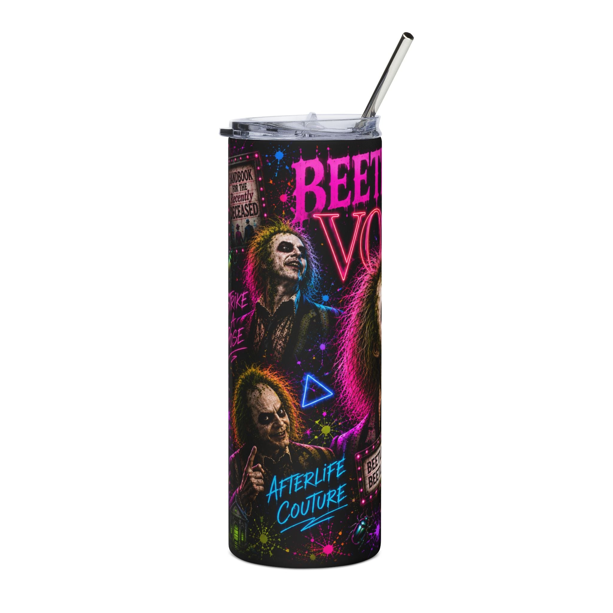 Beetlejuice — Beetlejuice x Vogue 20oz Tumbler