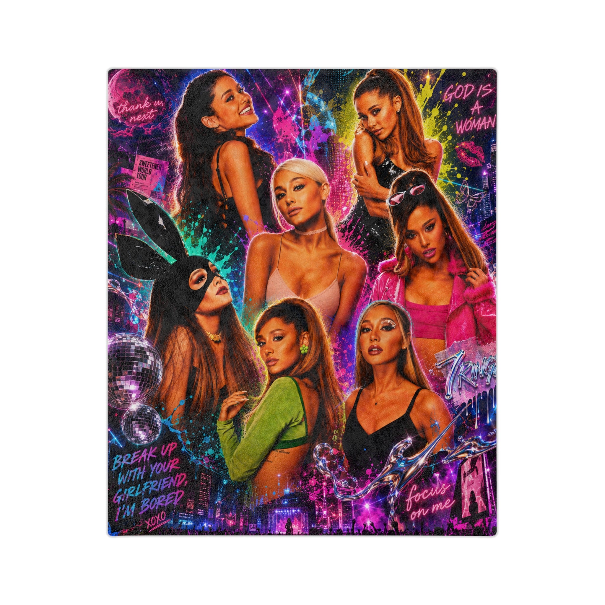 Ariana Grande — Through the Eras Blanket