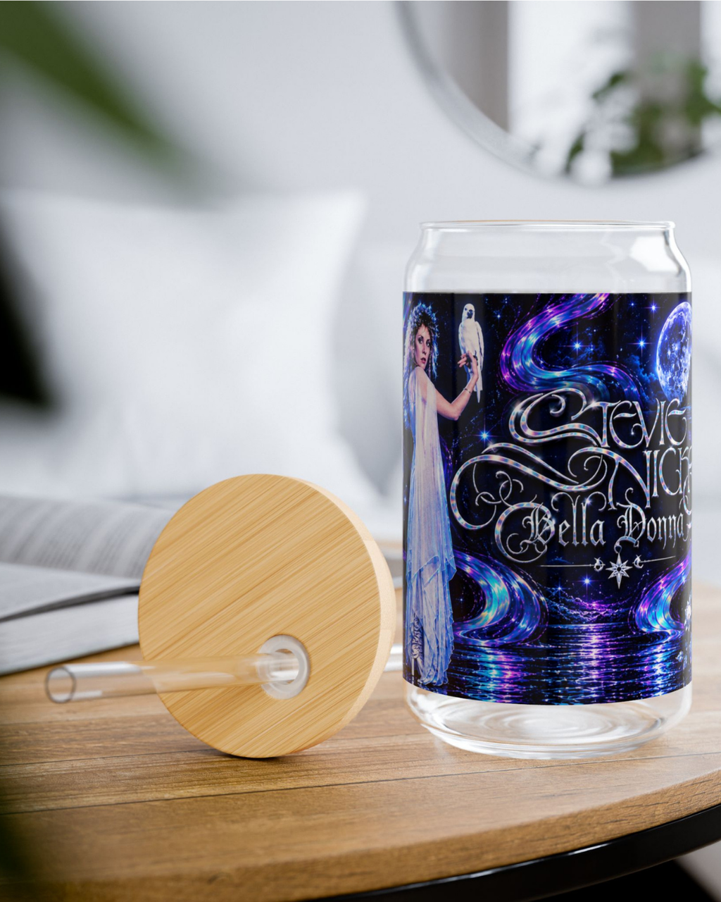 Stevie Nicks — Bella Donna Crystal Tarot | 16oz Glass Can