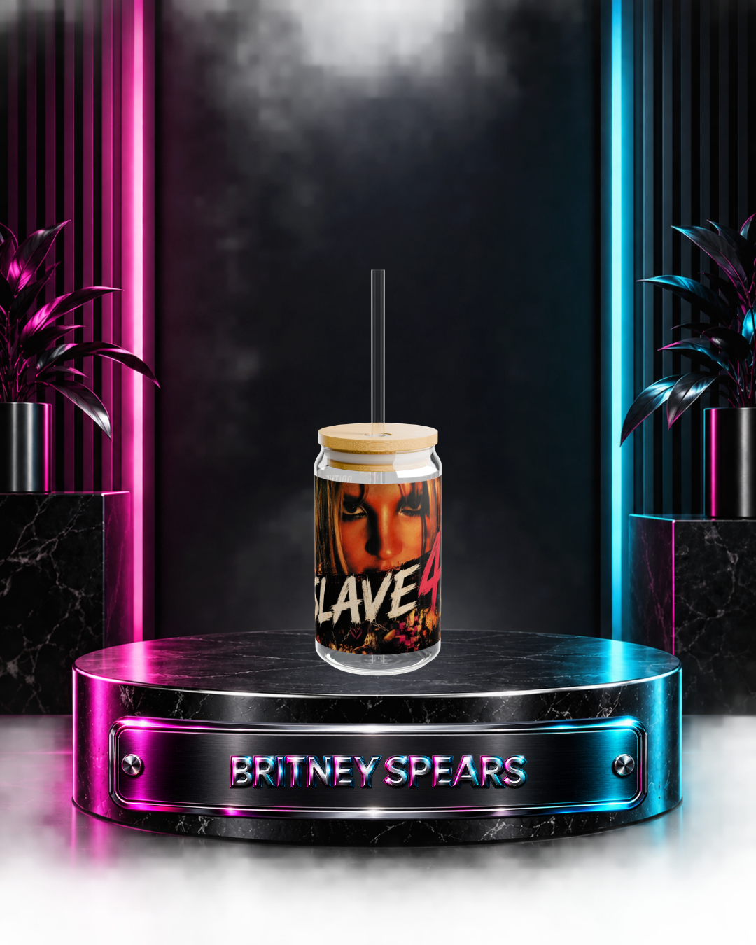Britney Spears — Slave 4 U Music Video | 16oz Glass Can