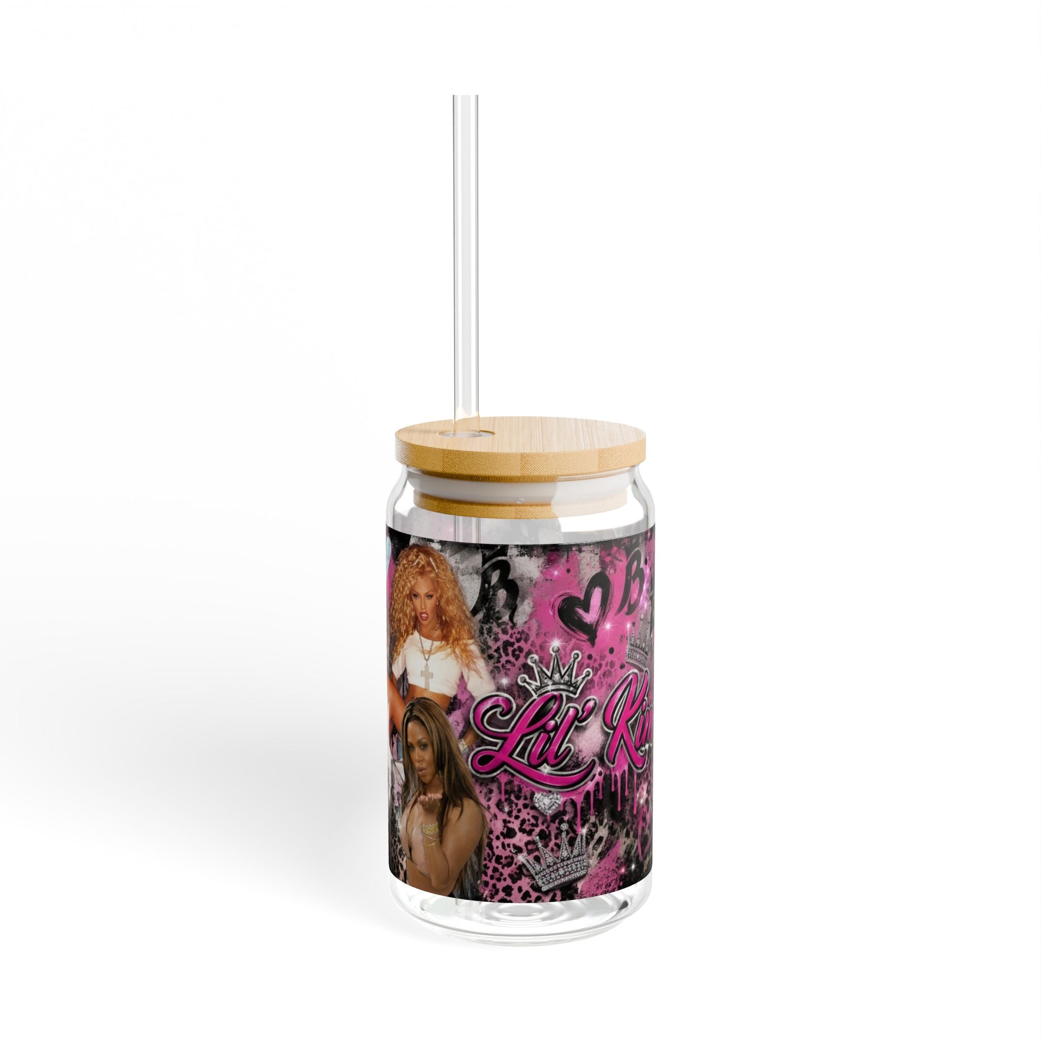 Lil' Kim — Pink Glamour 16oz Glass Can