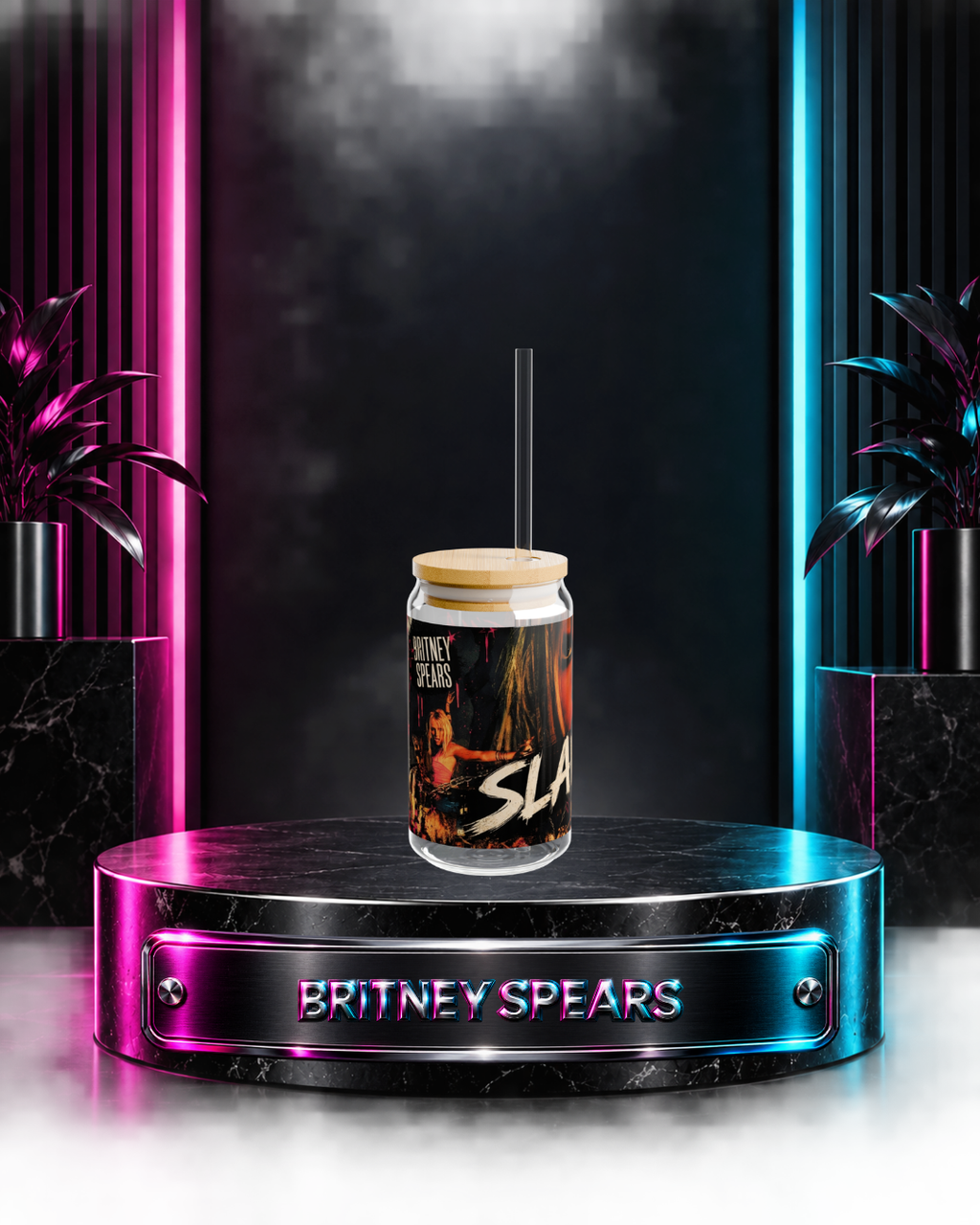 Britney Spears — Slave 4 U Music Video | 16oz Glass Can