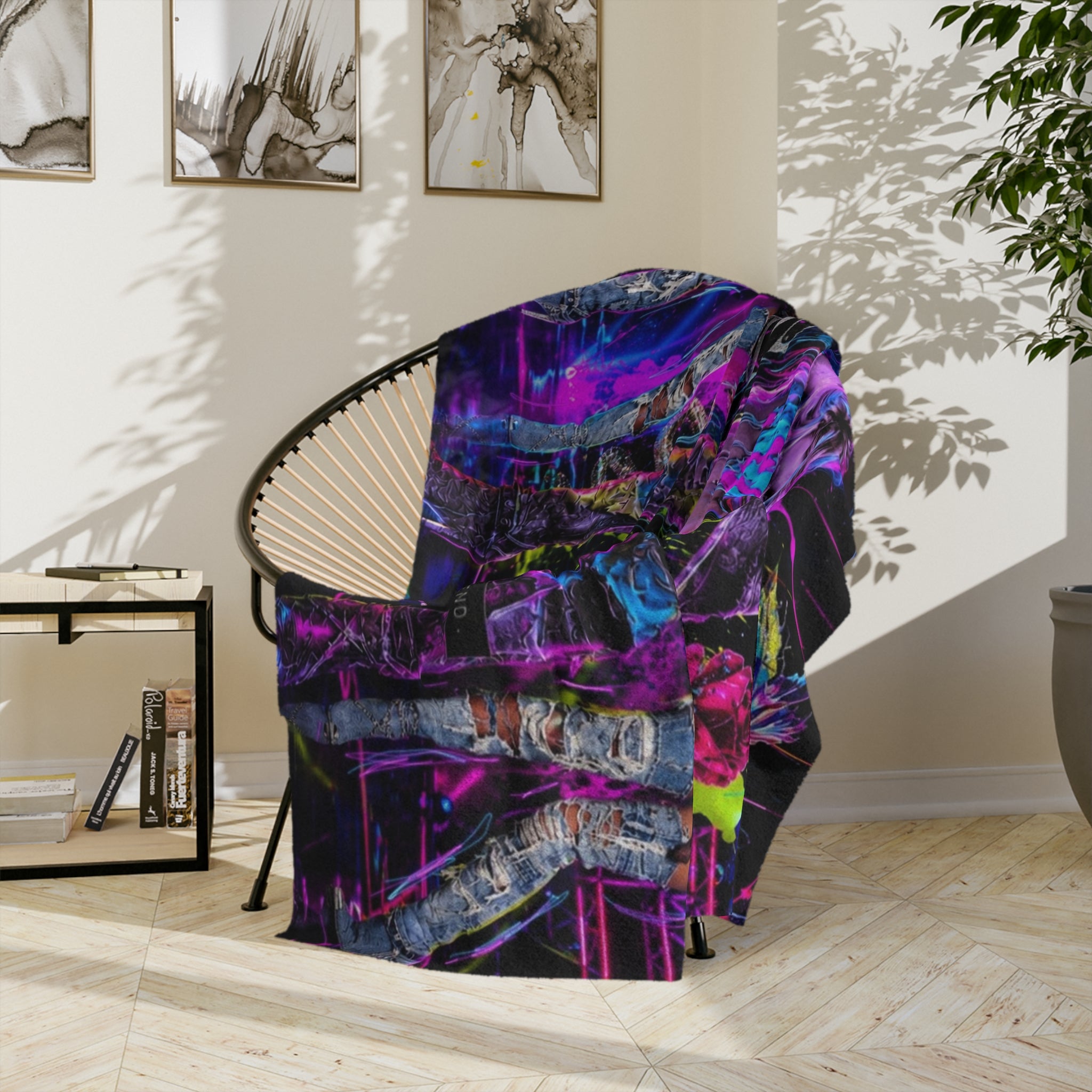 Britney Spears — Neon Rebellion Blanket