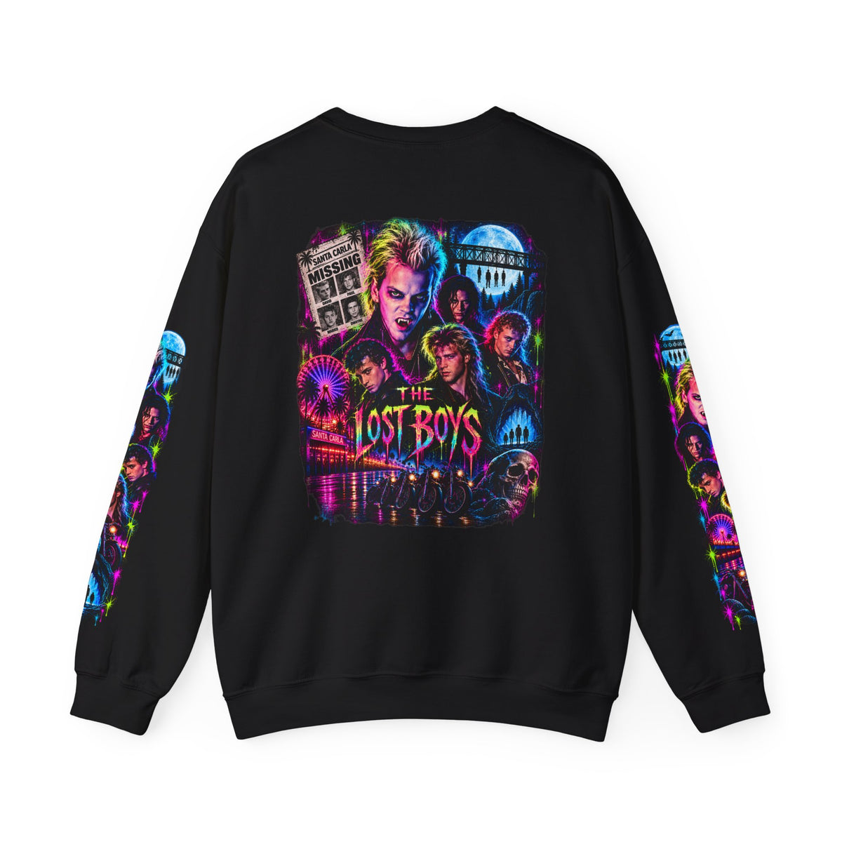 The Lost Boys — Neon Fangs & Leather | Sweatshirt