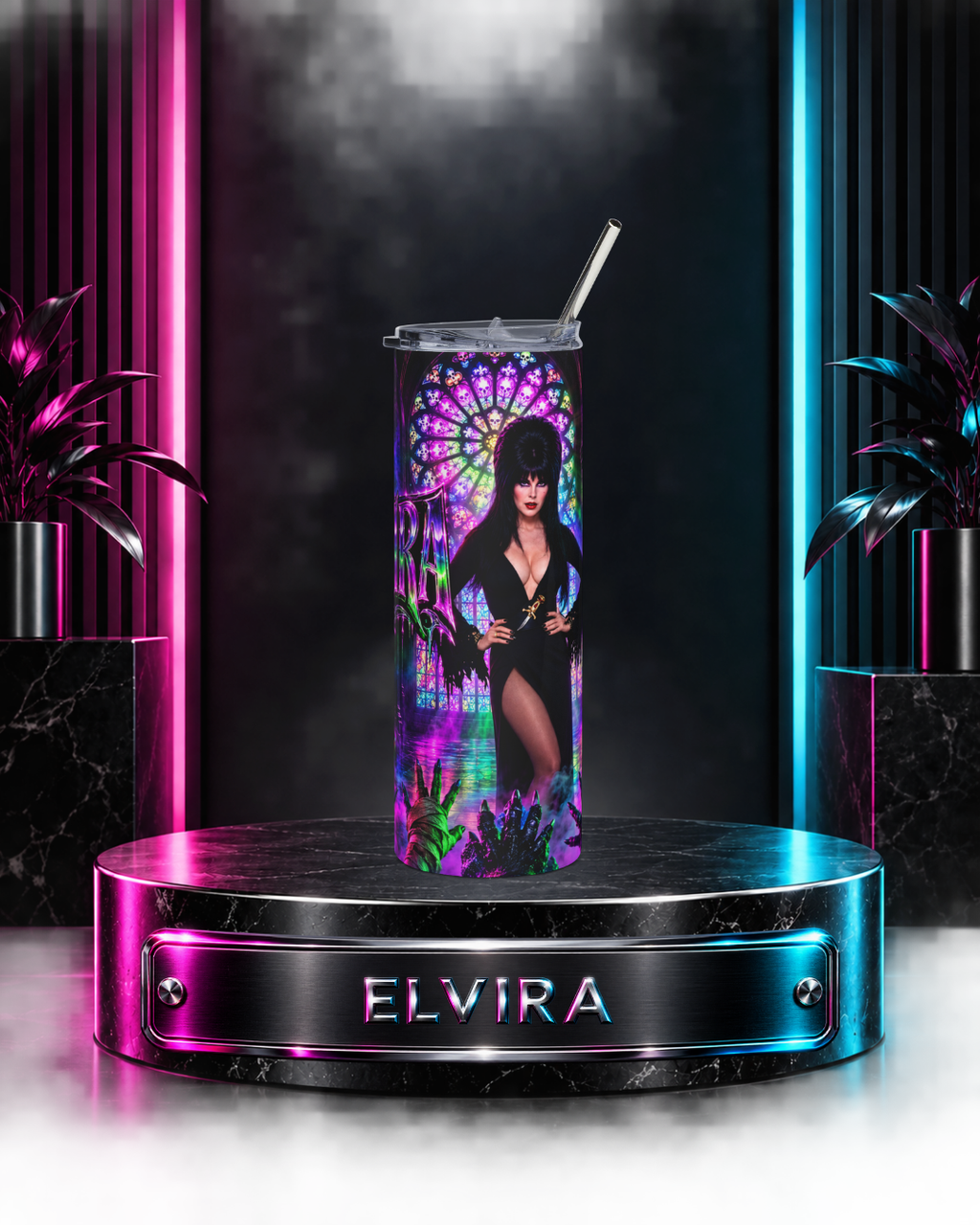 Elvira — Mistress of the Dark Cathedral | 20oz Tumbler