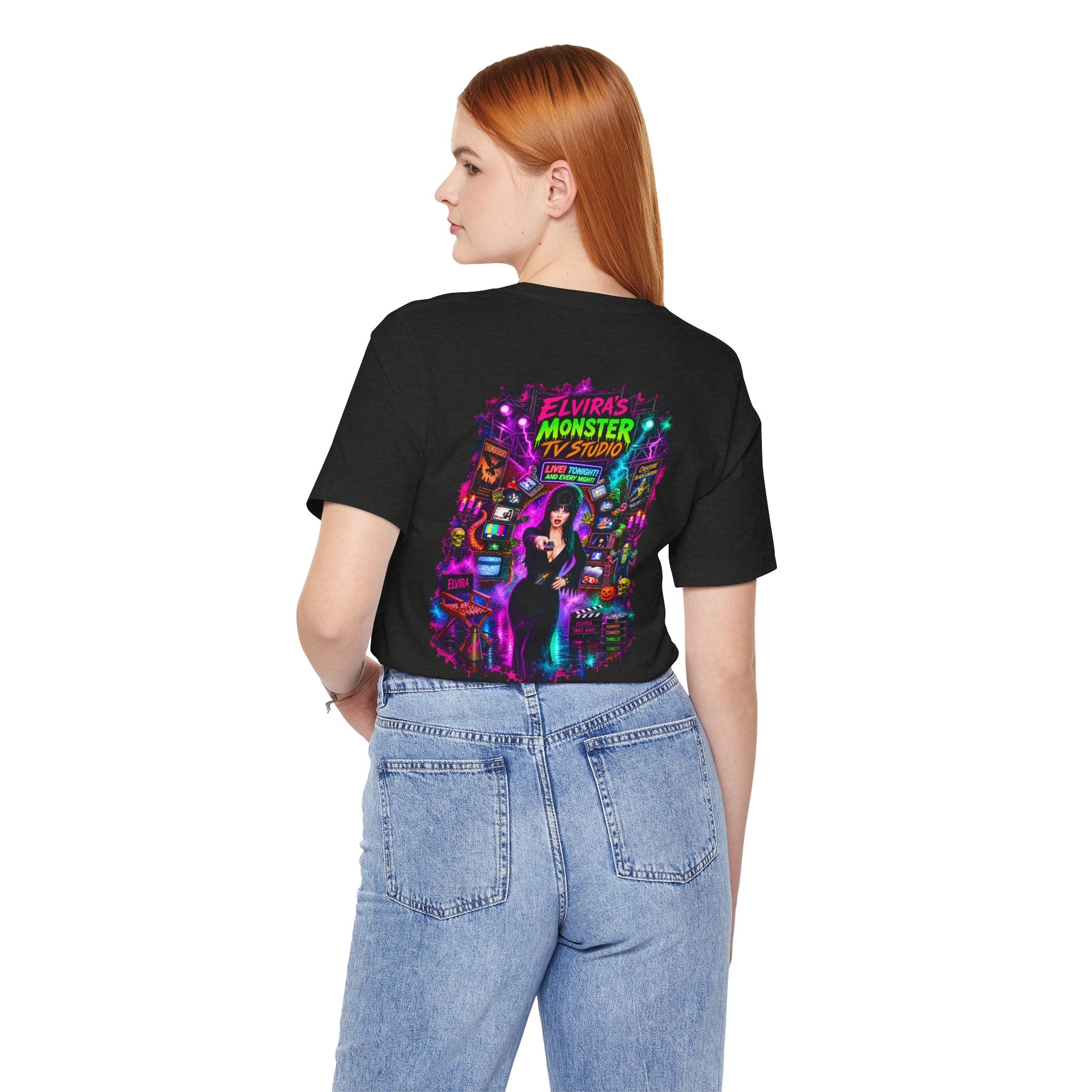 Elvira — Monster TV Studio T-Shirt