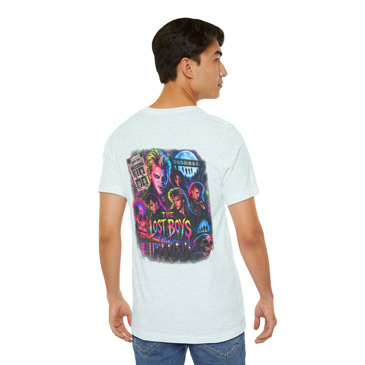 The Lost Boys  — Neon Fangs & Leather | T-Shirt