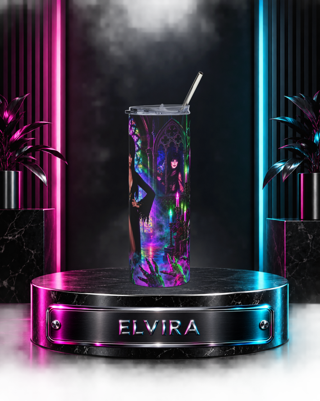 Elvira — Mistress of the Dark Cathedral | 20oz Tumbler