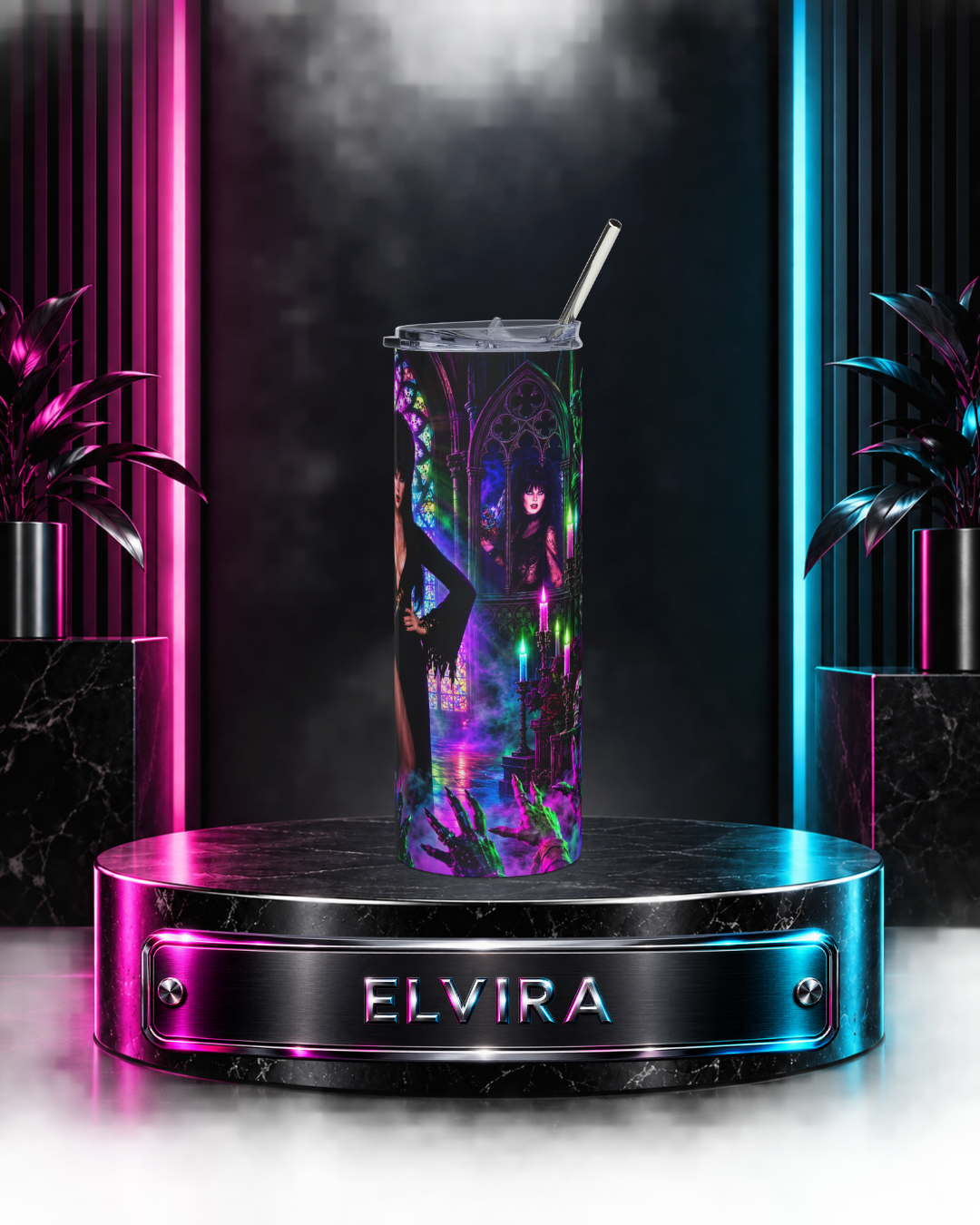Elvira — Mistress of the Dark Cathedral | 20oz Tumbler