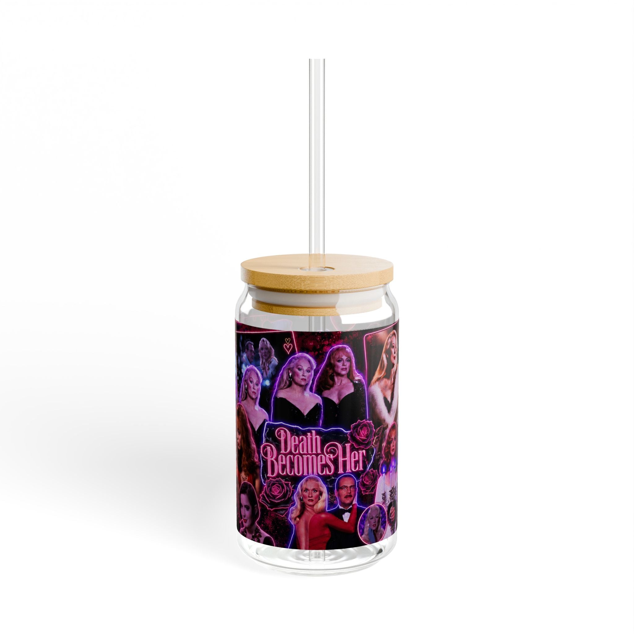 Death Becomes Her — Beautiful Mess 16oz Glass Can