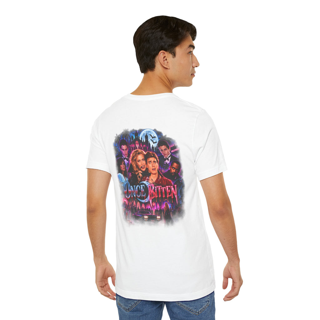 Once Bitten — Neon Fangs & Palm Trees | T-Shirt