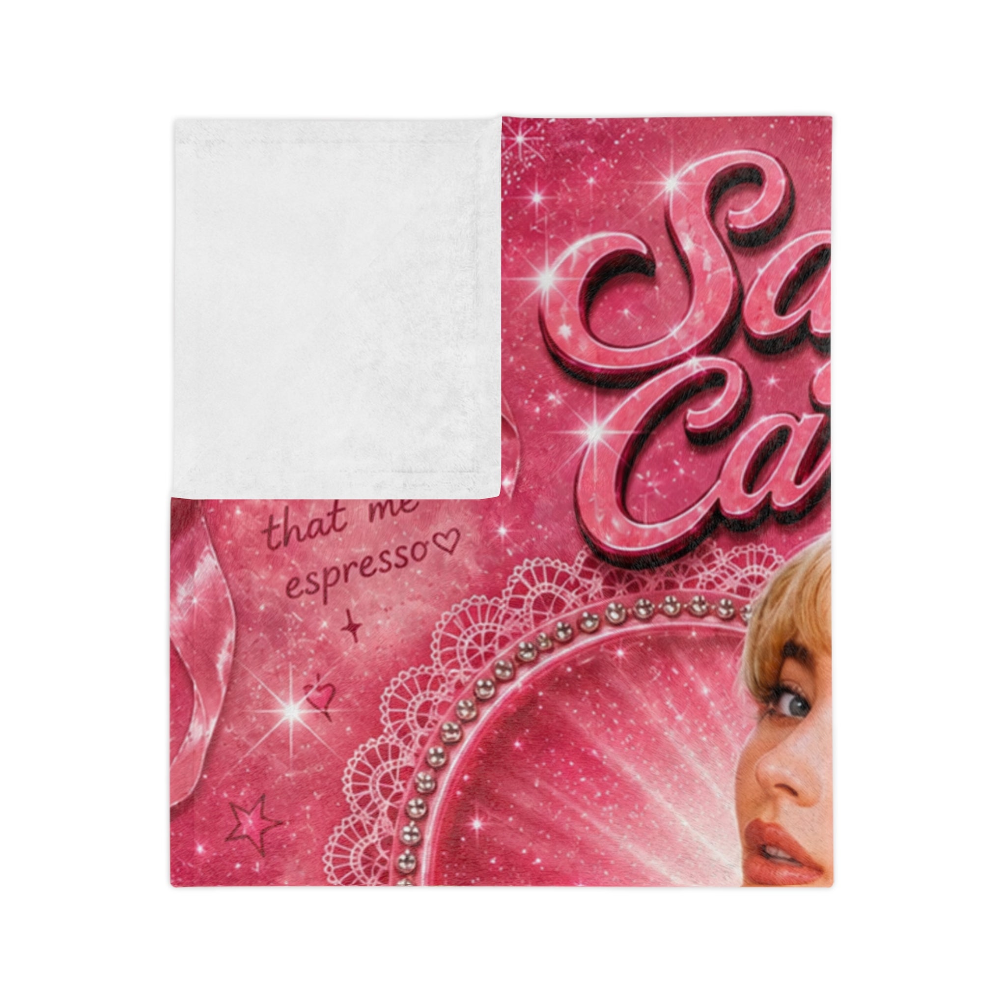 Sabrina Carpenter — Short n’ Sweet: Pink Sugar Dream Blanket