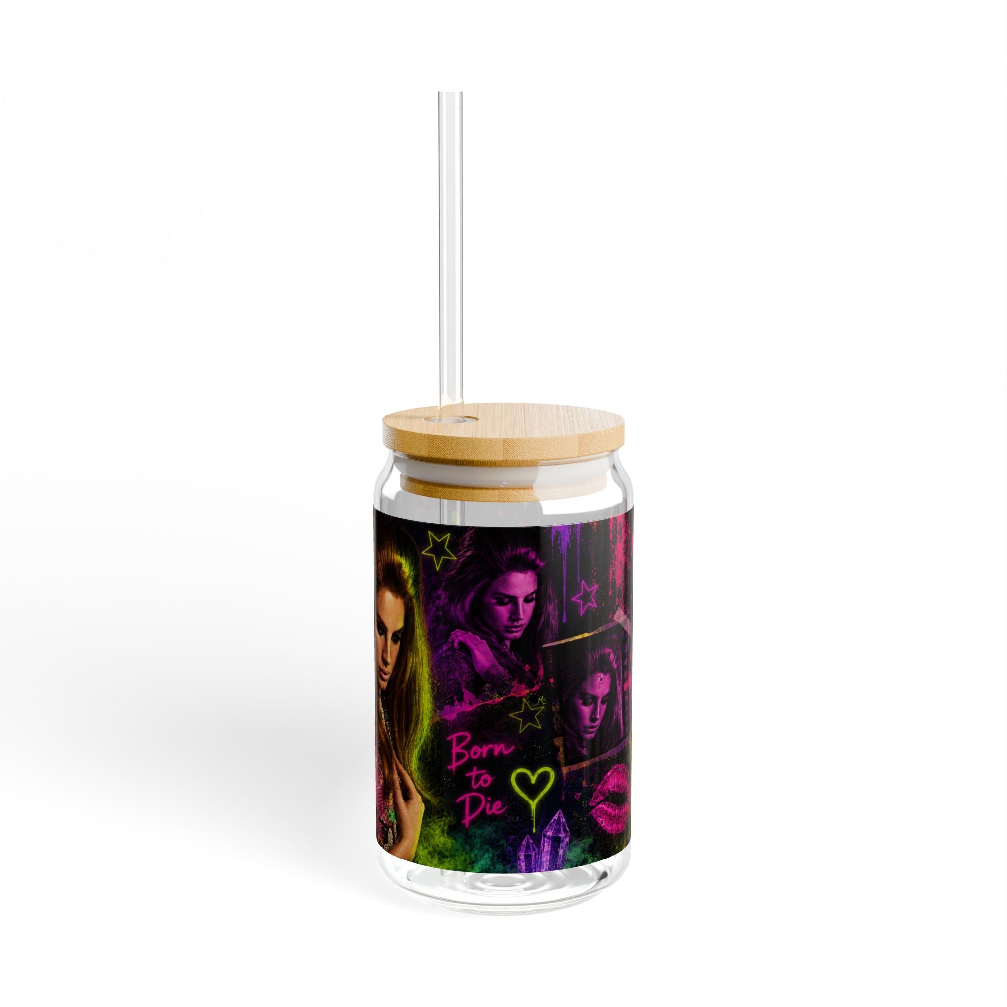 Lana Del Rey — Summertime Sadness Electric Graffiti 16oz Glass Can