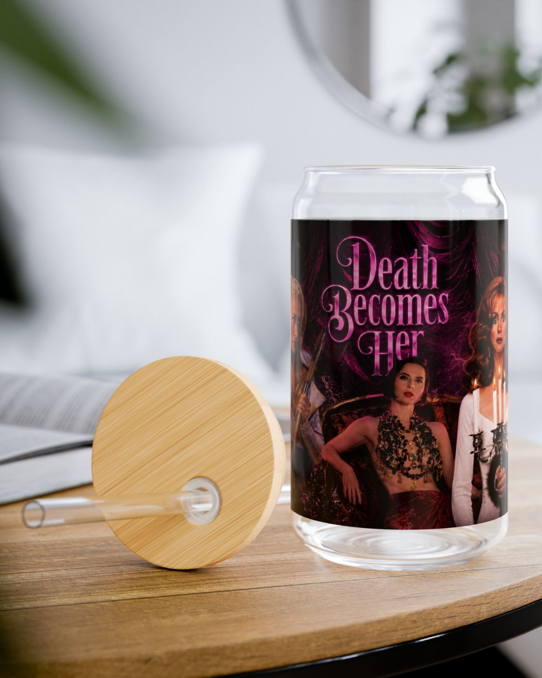 Death Becomes Her —  A Kiss of Immortality | 16oz Glass Can