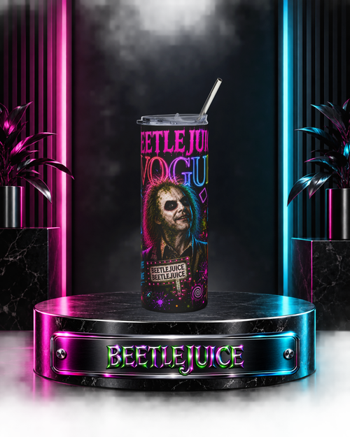 Beetlejuice — Beetlejuice x Vogue | 20oz Tumbler