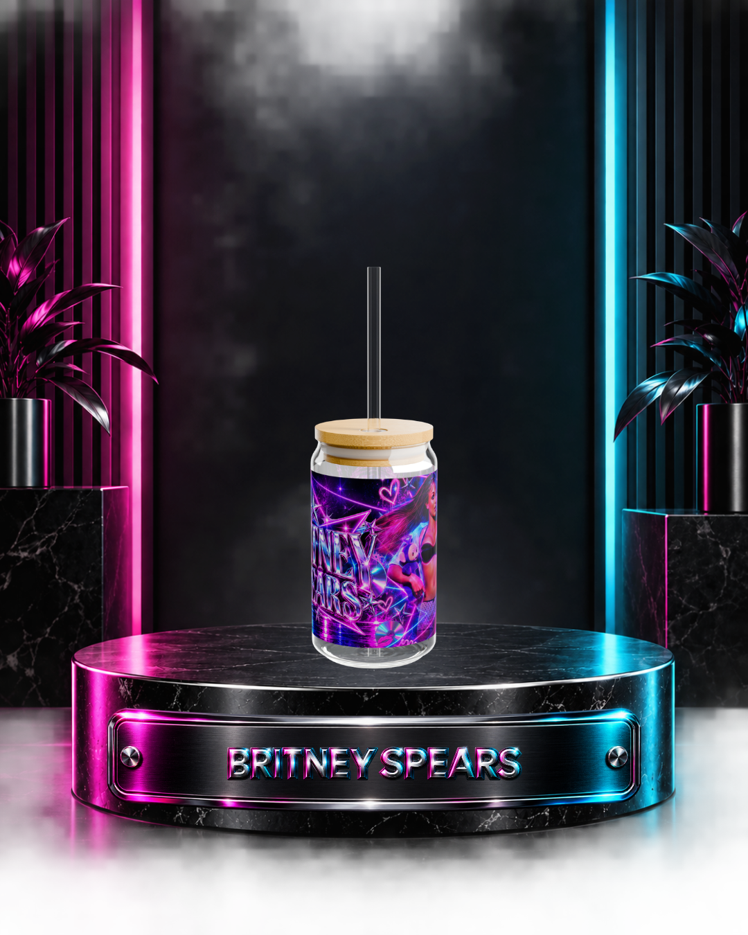 Britney Spears — Y2K Hotline | 16oz Glass Can